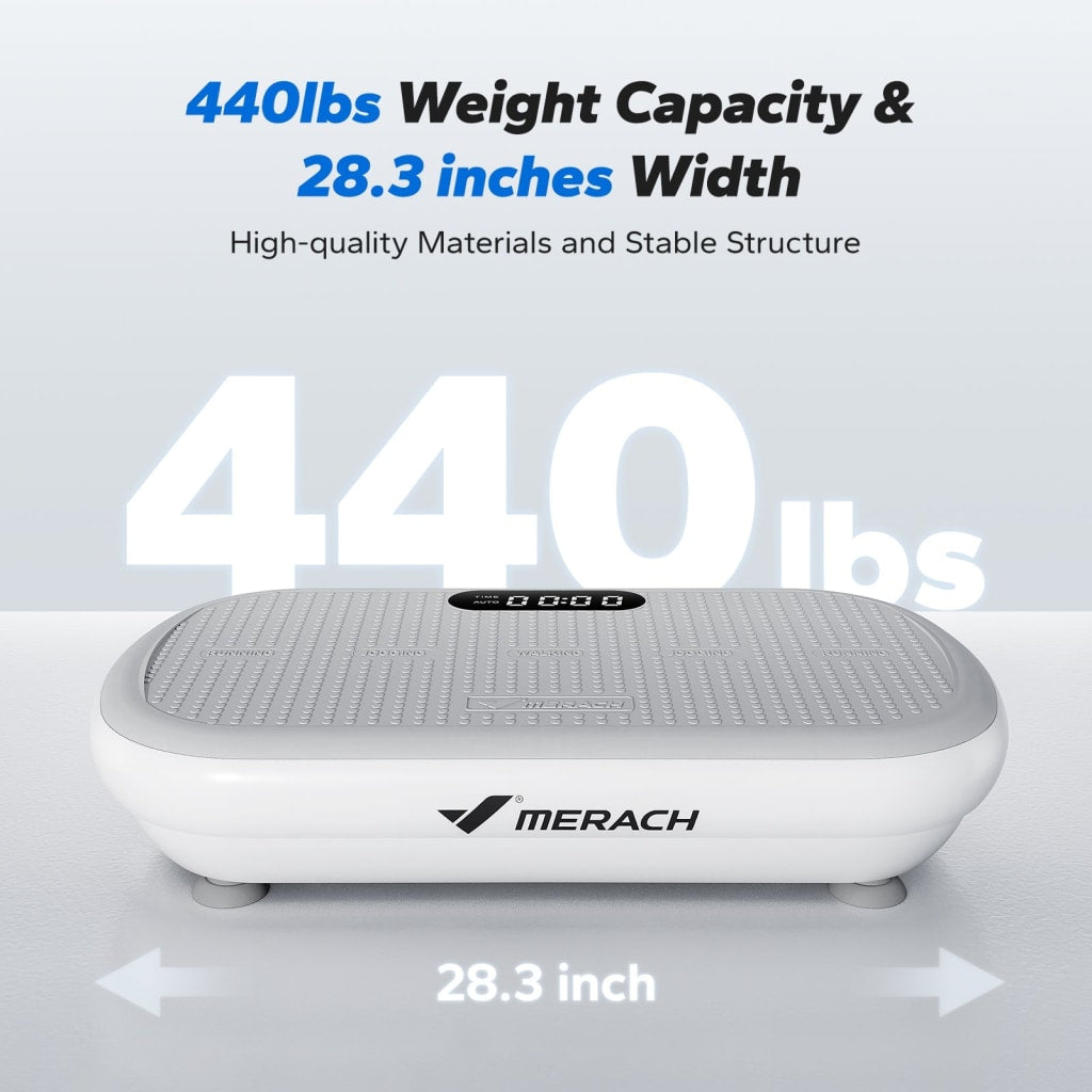 CV40 Curved 440 lbs High-Power Vibration Plate for Weight Loss