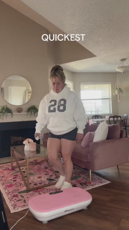 CV40 Curved 440 lbs High-Power Vibration Plate for Weight Loss