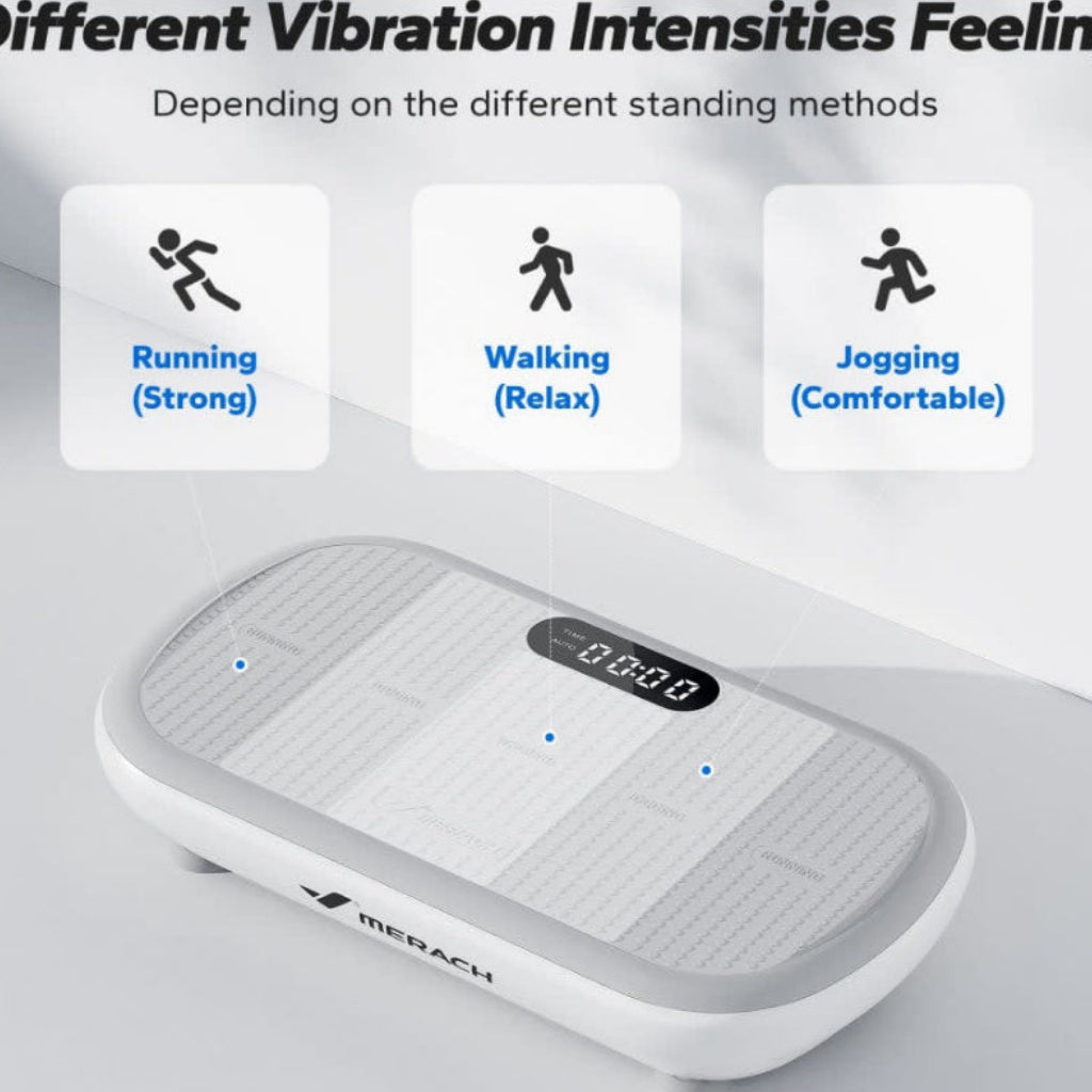 CV40 Curved 440 lbs High-Power Vibration Plate for Weight Loss