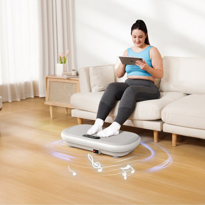 CV40 Curved 440 lbs High-Power Vibration Plate for Weight Loss